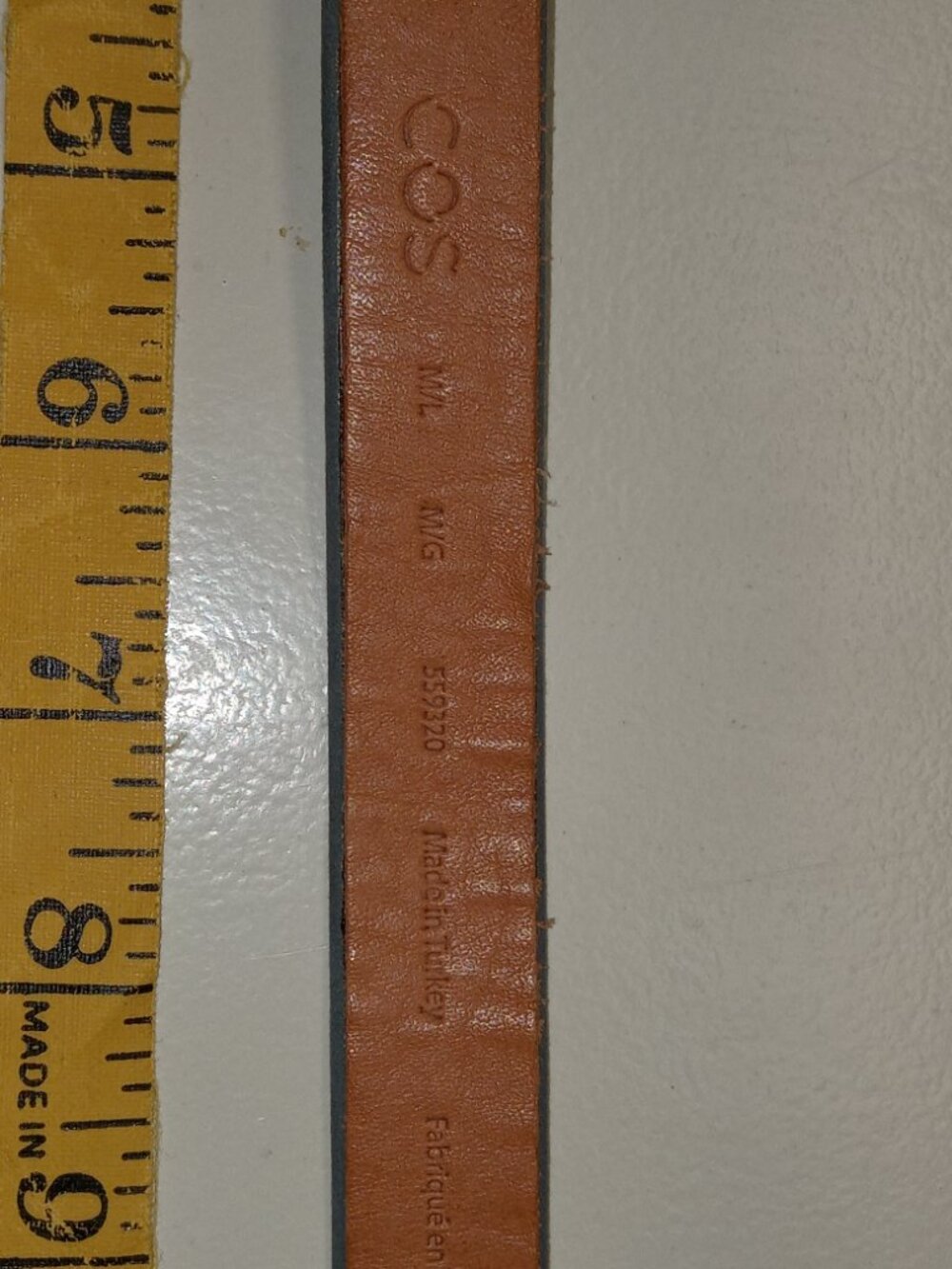 COS Slate Blue Belt - Picture 4 of 5